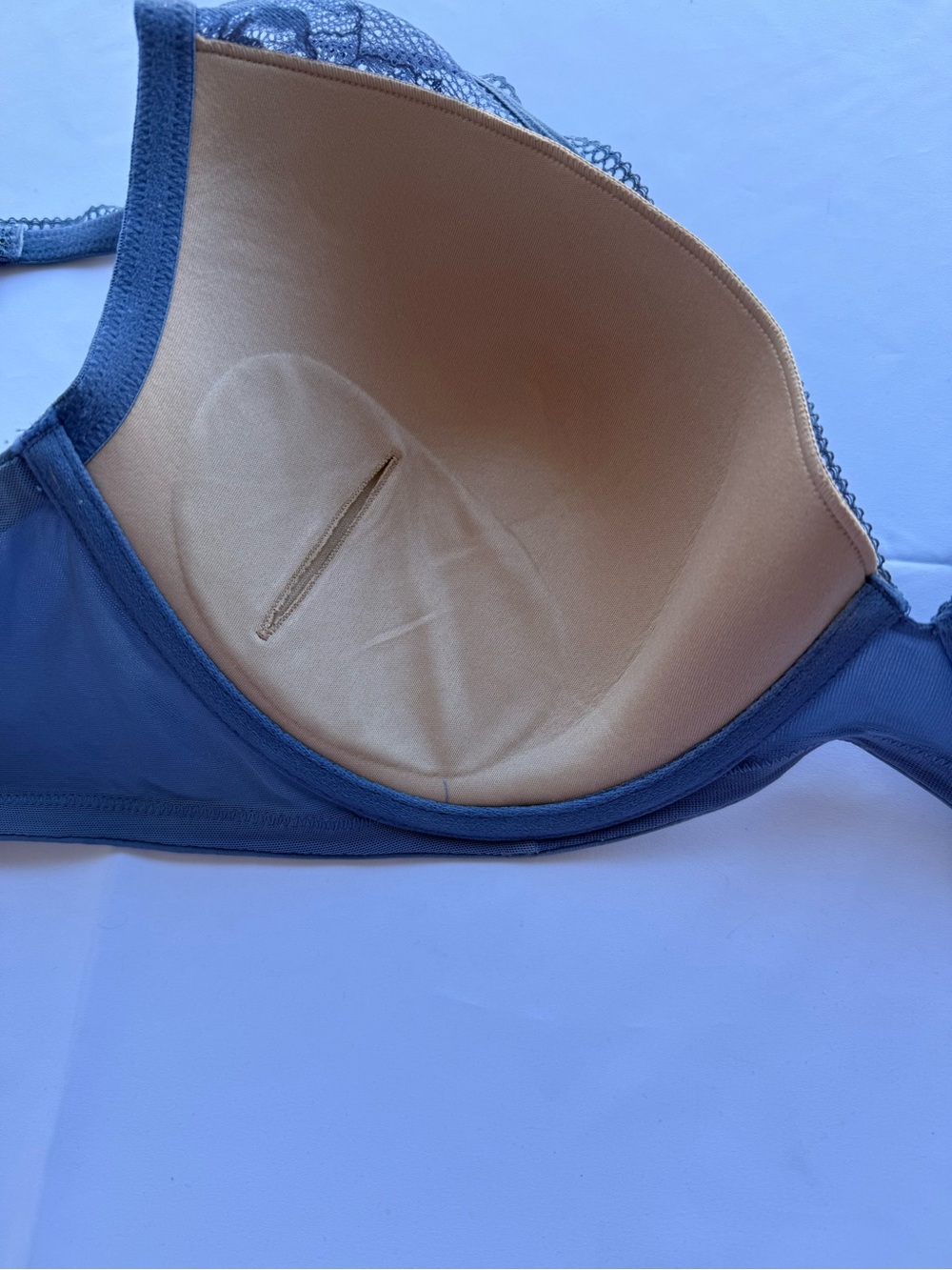 ThirdLove 36E Lace Bra Blue Full Coverage Underwire Comfort Bra - Picture 3 of 5